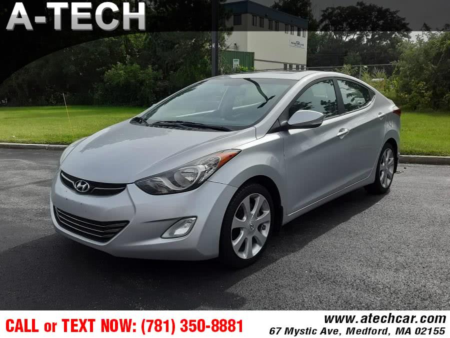 2012 Hyundai Elantra 4dr Sdn Auto GLS (Ulsan Plant), available for sale in Medford, Massachusetts | A-Tech. Medford, Massachusetts
