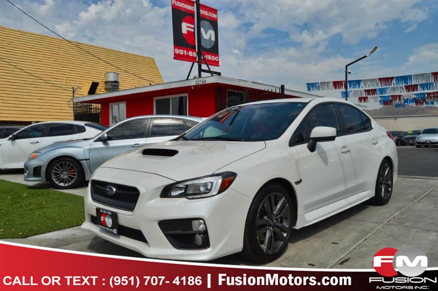 2016 Subaru WRX 4dr Sdn Man Limited, available for sale in Moreno Valley, California | Fusion Motors Inc. Moreno Valley, California 2016 Subaru WRX 4dr Sdn Man Limited, available for sale in Moreno Valley, California | Fusion Motors Inc. Moreno Valley, California