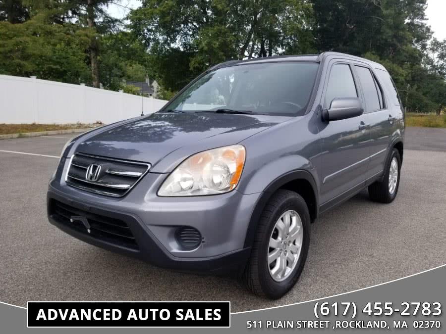 2005 Honda CR-V 4WD EX AT SE, available for sale in Rockland, Massachusetts | Advanced Auto Sales. Rockland, Massachusetts