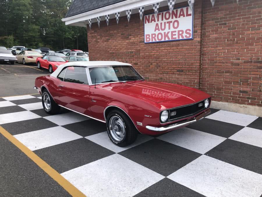 1968 Chevrolet Camaro Convertible, available for sale in Waterbury, Connecticut | National Auto Brokers, Inc.. Waterbury, Connecticut