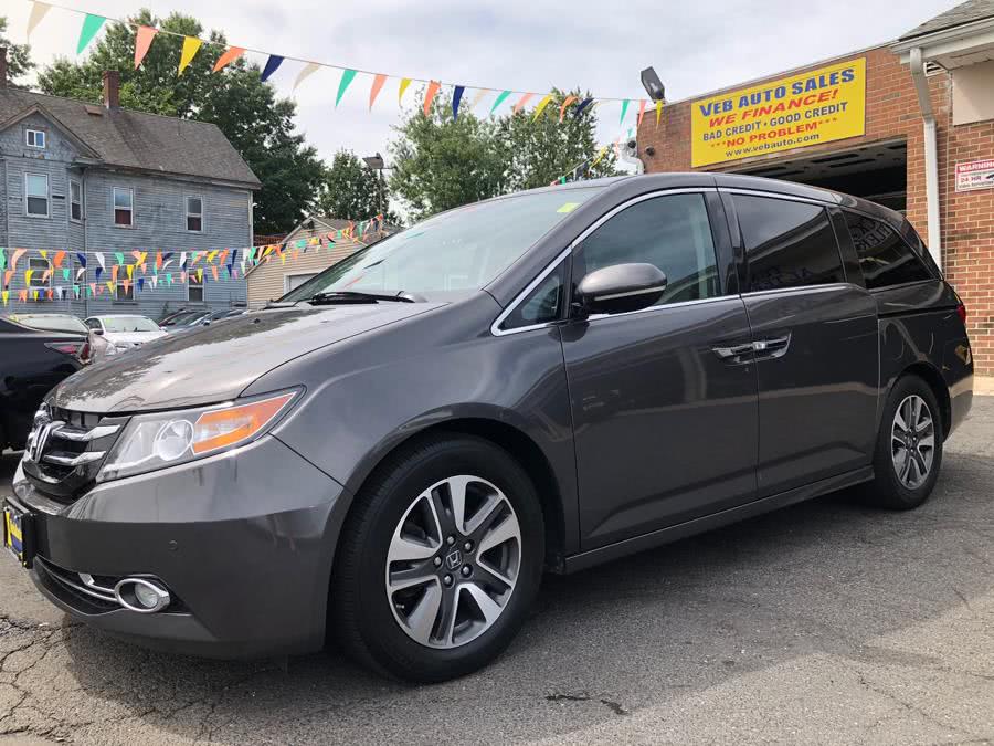 2015 Honda Odyssey 5dr Touring, available for sale in Hartford, Connecticut | VEB Auto Sales. Hartford, Connecticut