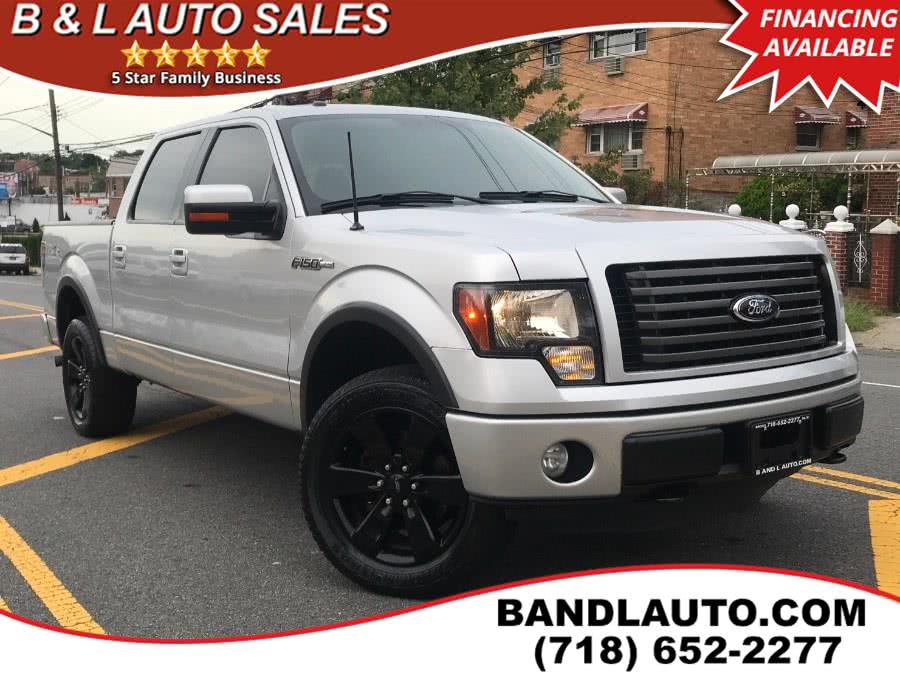 2011 Ford F-150 4WD SuperCrew 157" FX4, available for sale in Bronx, New York | B & L Auto Sales LLC. Bronx, New York