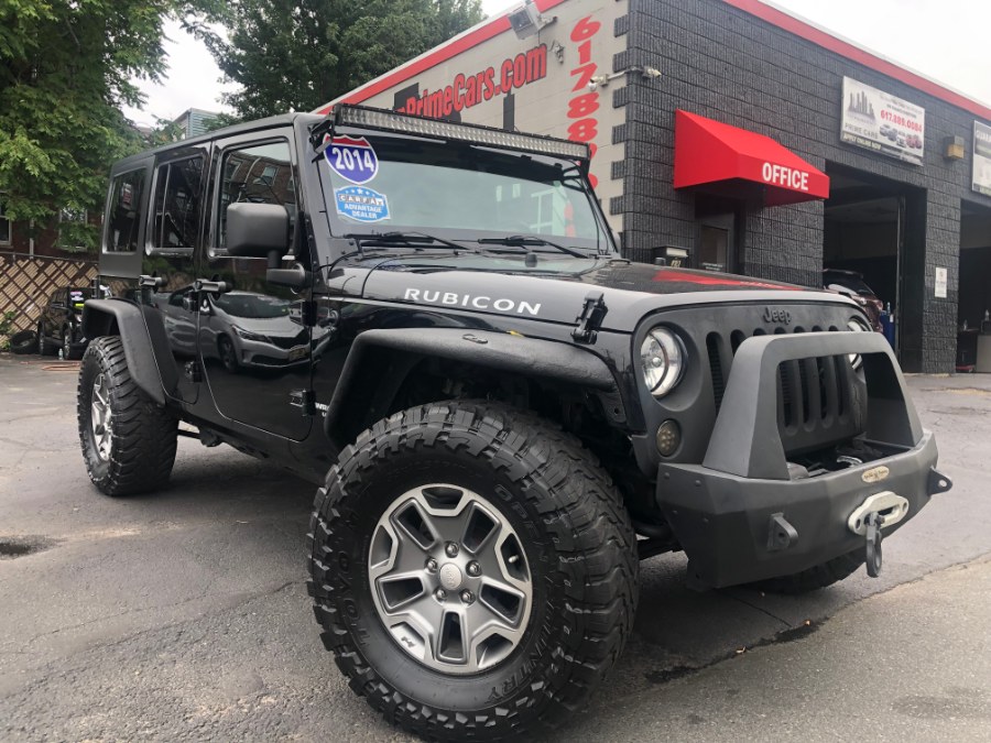 2014 Jeep Wrangler Unlimited 4WD 4dr Rubicon, available for sale in Chelsea, Massachusetts | Boston Prime Cars Inc. Chelsea, Massachusetts