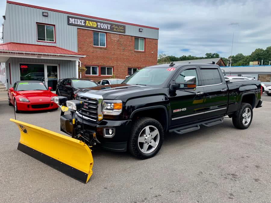 2016 GMC Sierra 2500HD 4WD Crew Cab 153.7" SLT, available for sale in South Windsor, Connecticut | Mike And Tony Auto Sales, Inc. South Windsor, Connecticut