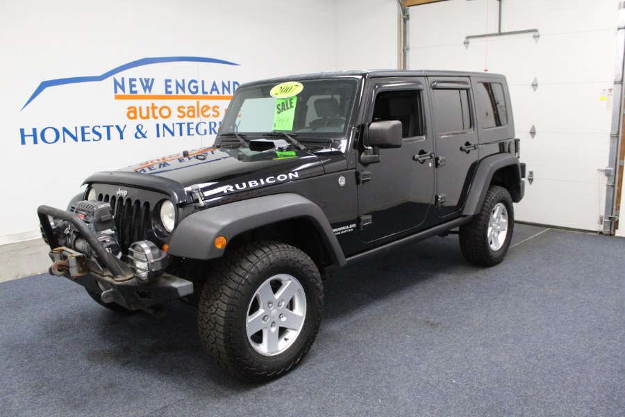 2007 Jeep Wrangler 4WD 4dr Unlimited Rubicon, available for sale in Plainville, Connecticut | New England Auto Sales LLC. Plainville, Connecticut