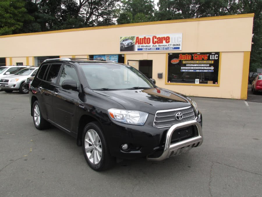 2010 Toyota Highlander Hybrid 4WD 4dr Limited (Natl), available for sale in Vernon , Connecticut | Auto Care Motors. Vernon , Connecticut