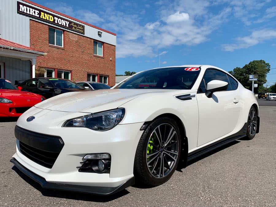2016 Subaru BRZ 2dr Cpe Man Limited, available for sale in South Windsor, Connecticut | Mike And Tony Auto Sales, Inc. South Windsor, Connecticut