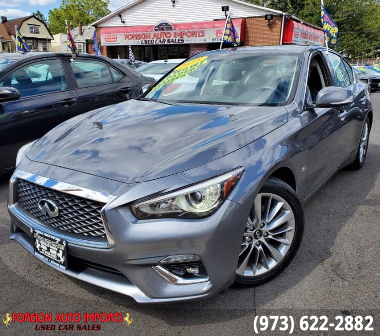 2018 INFINITI Q50 3.0t LUXE RWD, available for sale in Irvington, New Jersey | Foreign Auto Imports. Irvington, New Jersey
