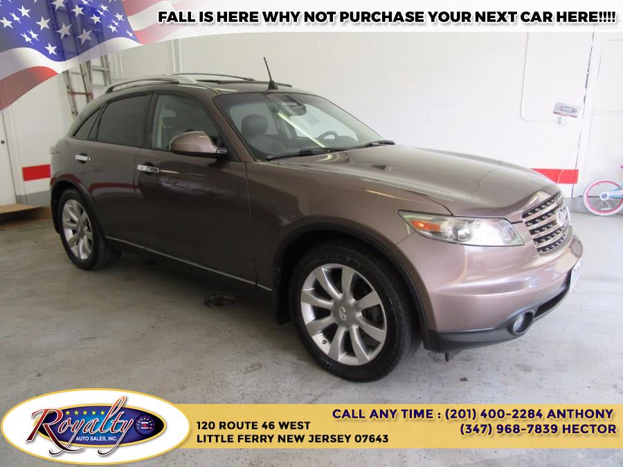 2005 Infiniti FX35 4dr, available for sale in Little Ferry, New Jersey | Royalty Auto Sales. Little Ferry, New Jersey