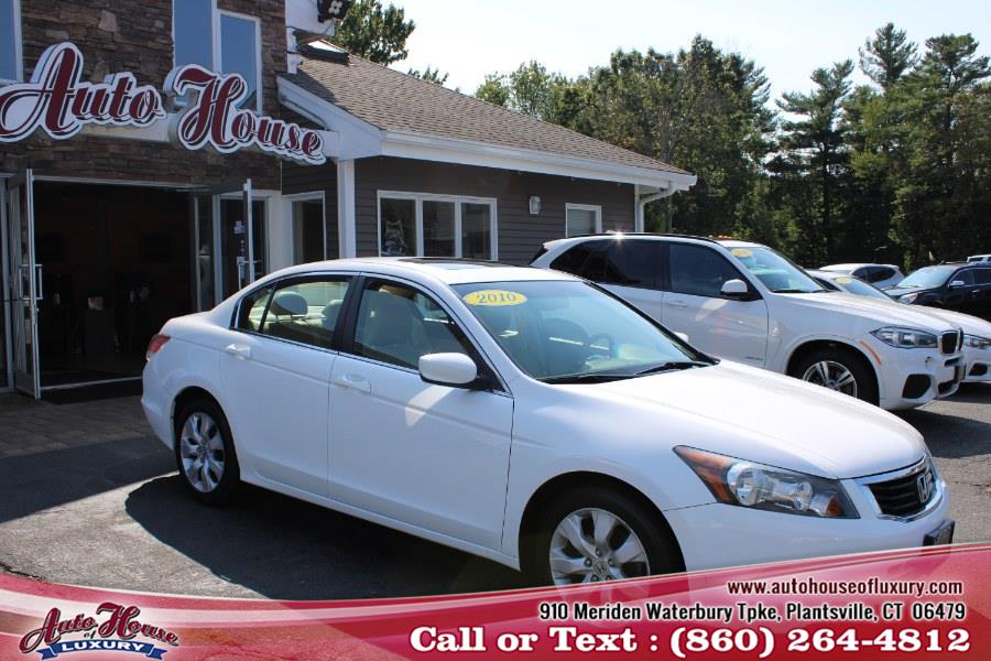2010 Honda Accord Sdn 4dr I4 Auto EX-L, available for sale in Plantsville, Connecticut | Auto House of Luxury. Plantsville, Connecticut 2010 Honda Accord Sdn 4dr I4 Auto EX-L, available for sale in Plantsville, Connecticut | Auto House of Luxury. Plantsville, Connecticut