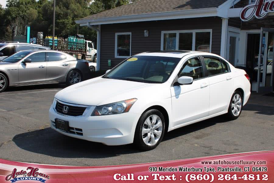 2010 Honda Accord Sdn 4dr I4 Auto EX-L, available for sale in Plantsville, Connecticut | Auto House of Luxury. Plantsville, Connecticut
