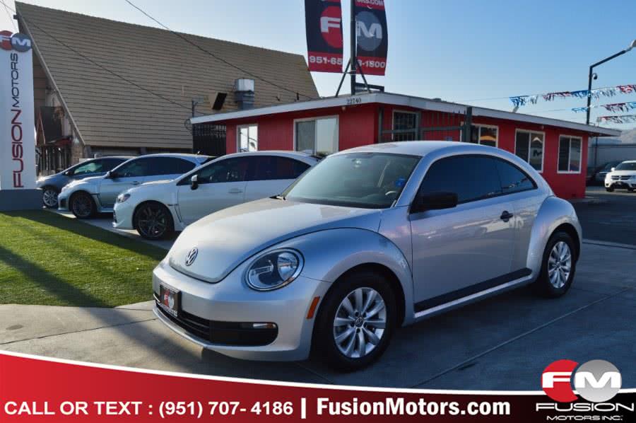 Used Volkswagen Beetle Coupe 2dr Auto 1.8T Entry PZEV 2014 | Fusion Motors Inc. Moreno Valley, California