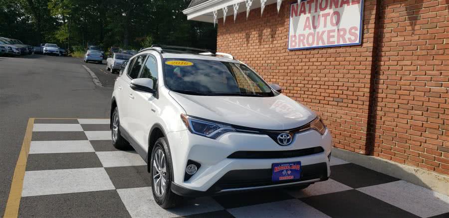 2016 Toyota RAV4 Hybrid AWD 4dr XLE, available for sale in Waterbury, Connecticut | National Auto Brokers, Inc.. Waterbury, Connecticut