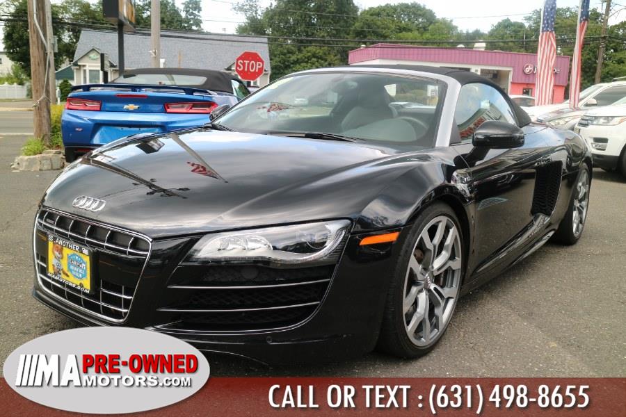 2012 Audi R8 quattro v10 AWD 2dr Conv quattro v10 Spyder 5.2L, available for sale in Huntington Station, New York | M & A Motors. Huntington Station, New York 2012 Audi R8 quattro v10 AWD 2dr Conv quattro v10 Spyder 5.2L, available for sale in Huntington Station, New York | M & A Motors. Huntington Station, New York
