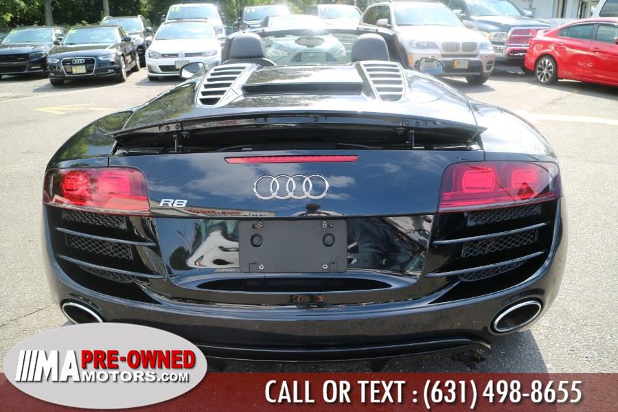 2012 Audi R8 quattro v10 AWD 2dr Conv quattro v10 Spyder 5.2L, available for sale in Huntington Station, New York | M & A Motors. Huntington Station, New York 2012 Audi R8 quattro v10 AWD 2dr Conv quattro v10 Spyder 5.2L, available for sale in Huntington Station, New York | M & A Motors. Huntington Station, New York