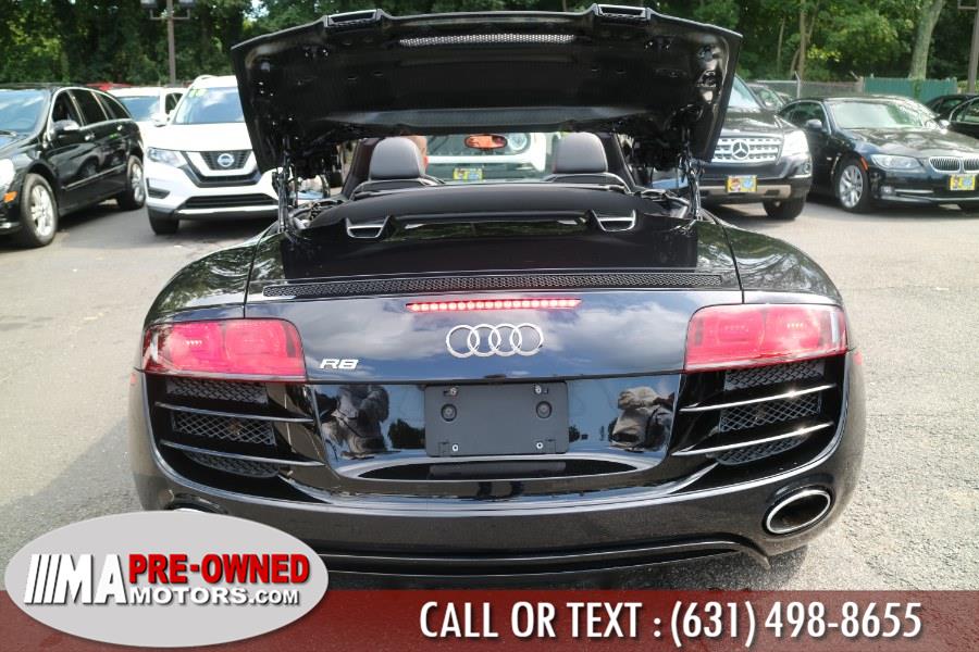 2012 Audi R8 quattro v10 AWD 2dr Conv quattro v10 Spyder 5.2L, available for sale in Huntington Station, New York | M & A Motors. Huntington Station, New York 2012 Audi R8 quattro v10 AWD 2dr Conv quattro v10 Spyder 5.2L, available for sale in Huntington Station, New York | M & A Motors. Huntington Station, New York