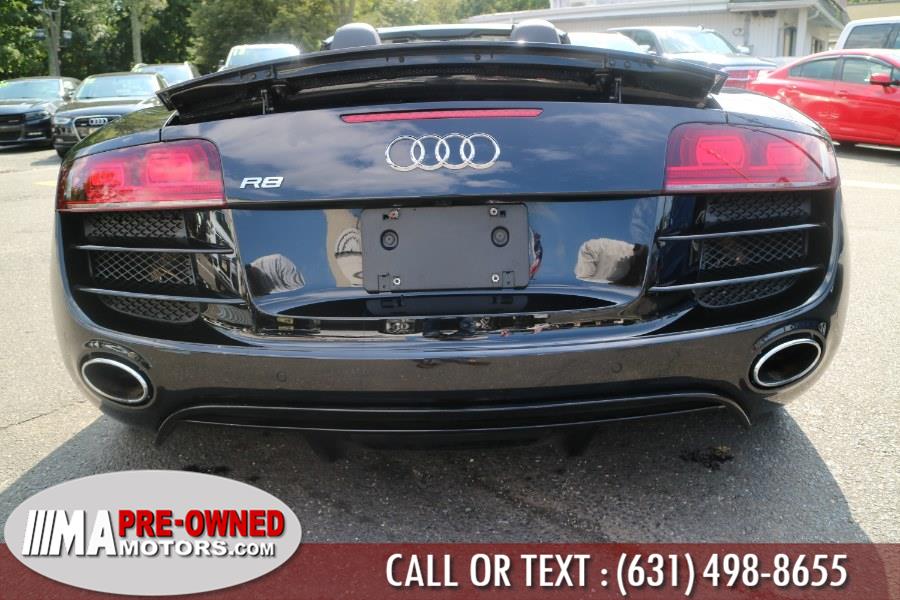 2012 Audi R8 quattro v10 AWD 2dr Conv quattro v10 Spyder 5.2L, available for sale in Huntington Station, New York | M & A Motors. Huntington Station, New York 2012 Audi R8 quattro v10 AWD 2dr Conv quattro v10 Spyder 5.2L, available for sale in Huntington Station, New York | M & A Motors. Huntington Station, New York