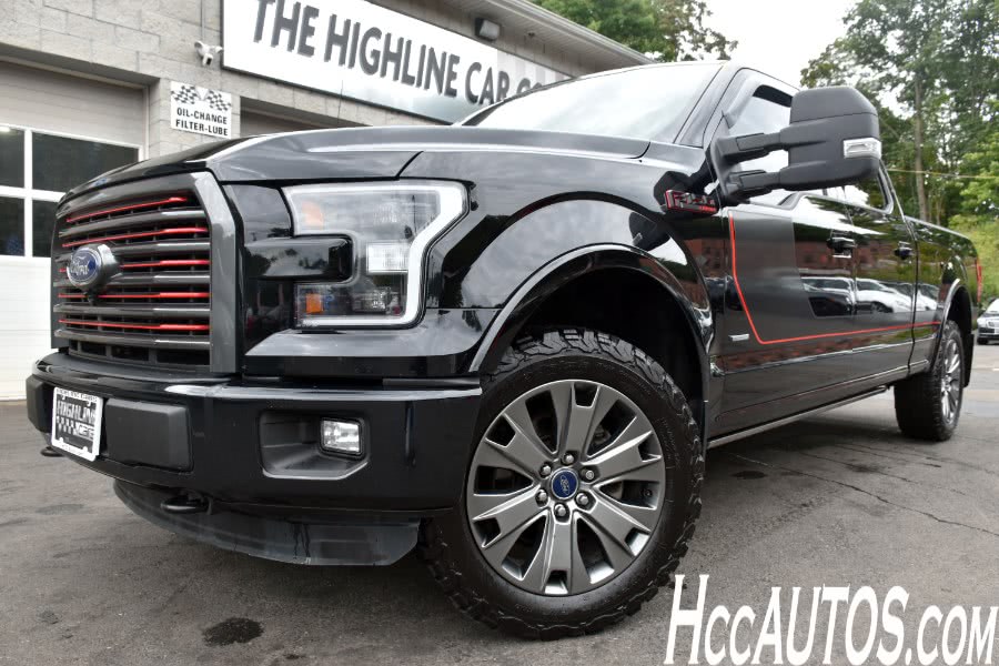 2016 Ford F-150 4WD SuperCrew LARIAT, available for sale in Waterbury, Connecticut | Highline Car Connection. Waterbury, Connecticut