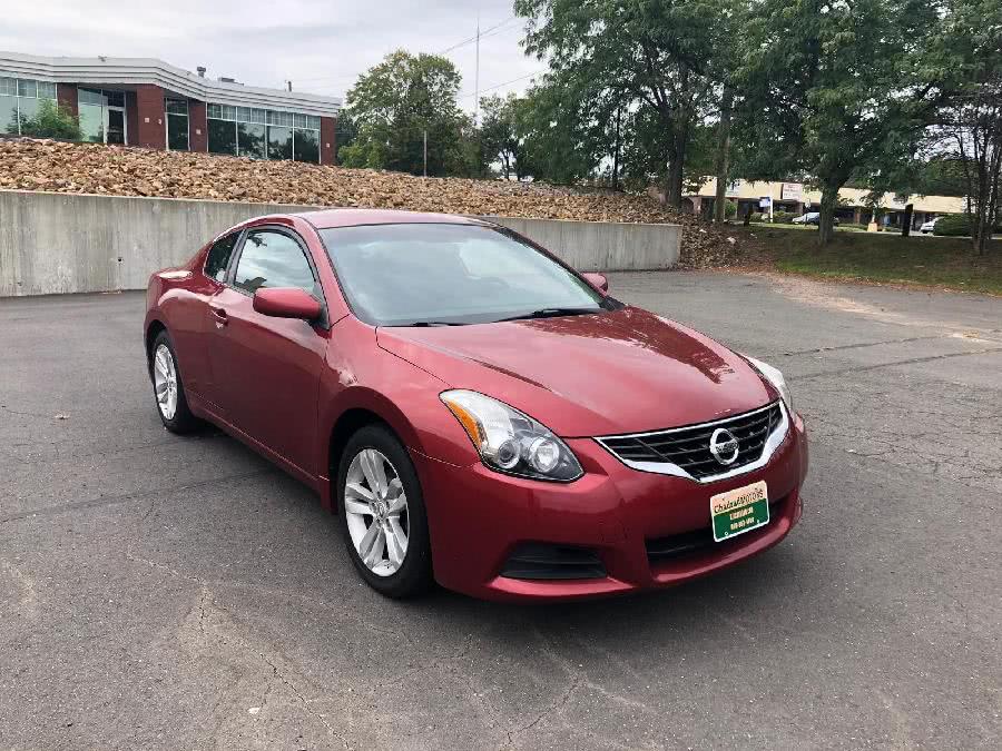 2013 Nissan Altima 2dr Cpe I4 2.5 S, available for sale in West Hartford, Connecticut | Chadrad Motors llc. West Hartford, Connecticut