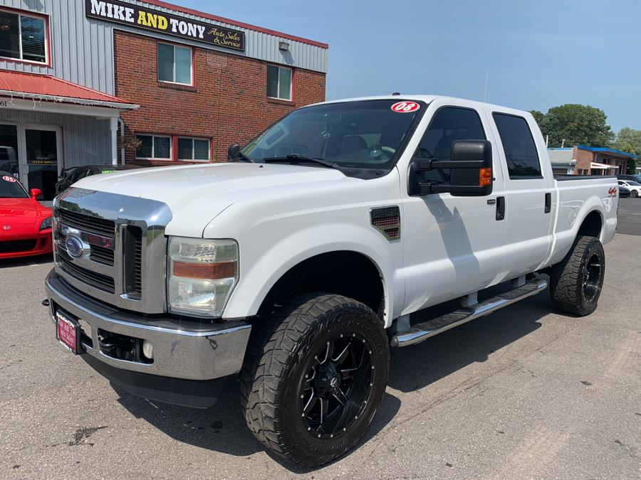 2008 Ford Super Duty F-250 SRW 4WD Crew Cab 156" Lariat, available for sale in South Windsor, Connecticut | Mike And Tony Auto Sales, Inc. South Windsor, Connecticut