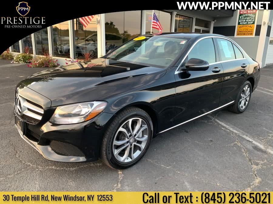 2016 Mercedes-Benz C-Class 4dr Sdn C300 Sport 4MATIC, available for sale in New Windsor, New York | Prestige Pre-Owned Motors Inc. New Windsor, New York