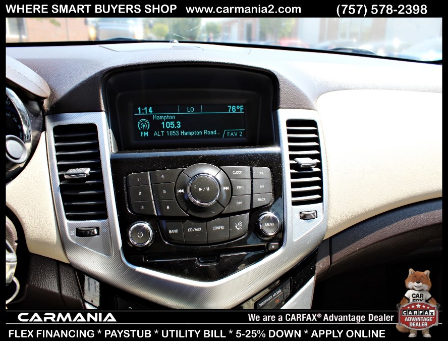 Used Chevrolet Cruze 4dr Sdn LTZ 2011 | CARMANIA USA. Chesapeake, Virginia Used Chevrolet Cruze 4dr Sdn LTZ 2011 | CARMANIA USA. Chesapeake, Virginia