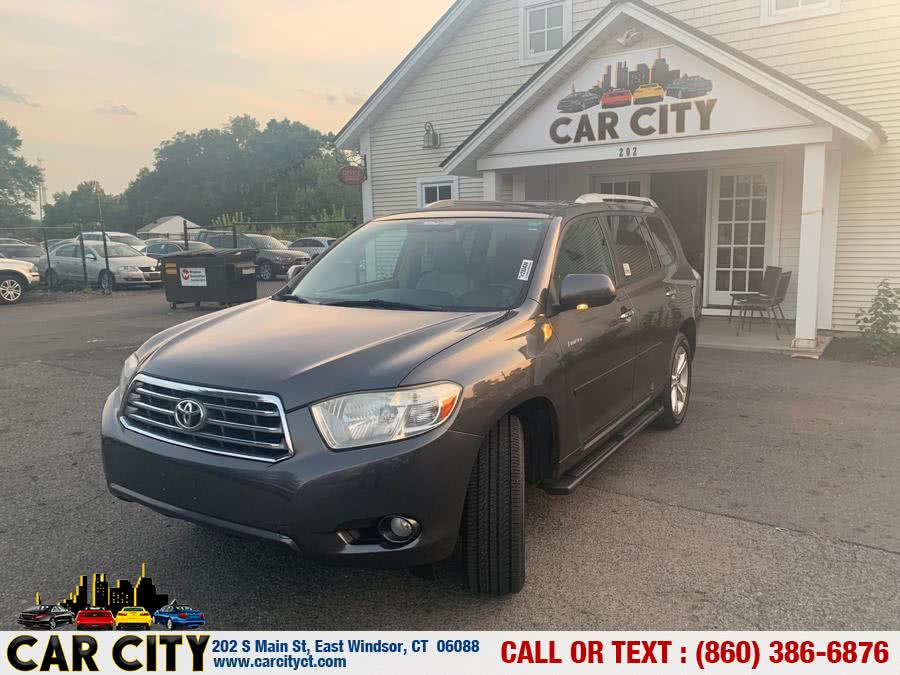2008 Toyota Highlander 4WD 4dr Limited (Natl), available for sale in East Windsor, Connecticut | Car City LLC. East Windsor, Connecticut