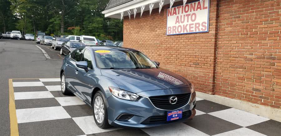 2016 Mazda Mazda6 4dr Sdn Auto i Sport, available for sale in Waterbury, Connecticut | National Auto Brokers, Inc.. Waterbury, Connecticut