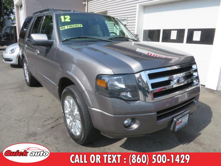 2012 Ford Expedition 4WD 4dr Limited, available for sale in Bristol, Connecticut | Quick Auto LLC. Bristol, Connecticut