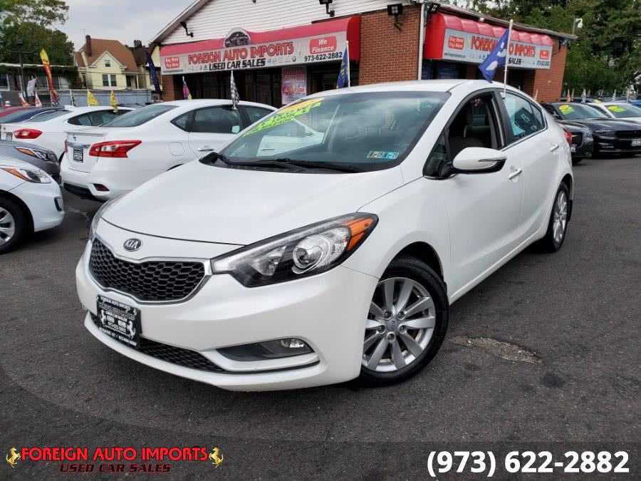 2015 Kia Forte 4dr Sdn Auto EX, available for sale in Irvington, New Jersey | Foreign Auto Imports. Irvington, New Jersey