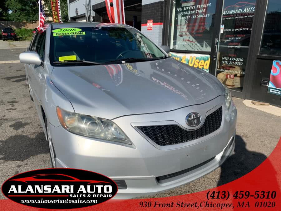 2007 Toyota Camry 4dr Sdn V6 Auto SE, available for sale in Chicopee, Massachusetts | AlAnsari Auto Sales & Repair . Chicopee, Massachusetts