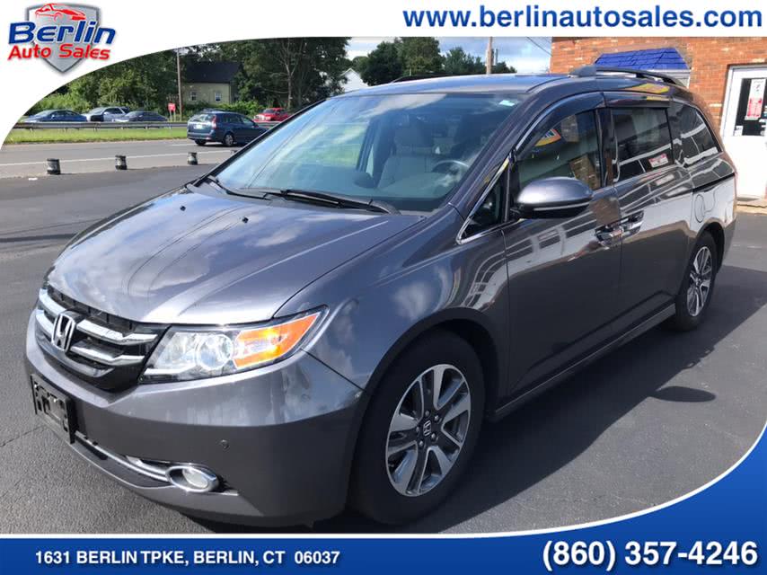 2017 Honda Odyssey Touring Elite Auto, available for sale in Berlin, Connecticut | Berlin Auto Sales LLC. Berlin, Connecticut
