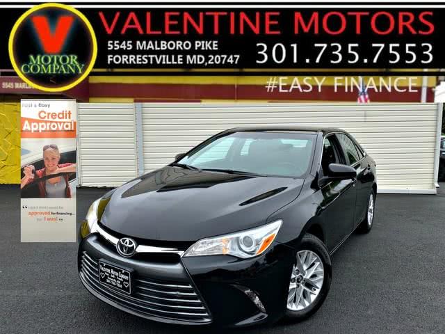 2016 Toyota Camry LE, available for sale in Forestville, Maryland | Valentine Motor Company. Forestville, Maryland