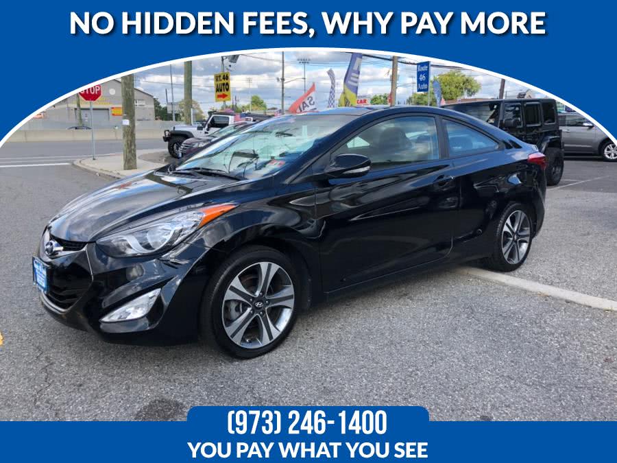 2013 Hyundai Elantra Coupe 2dr Auto SE, available for sale in Lodi, New Jersey | Route 46 Auto Sales Inc. Lodi, New Jersey