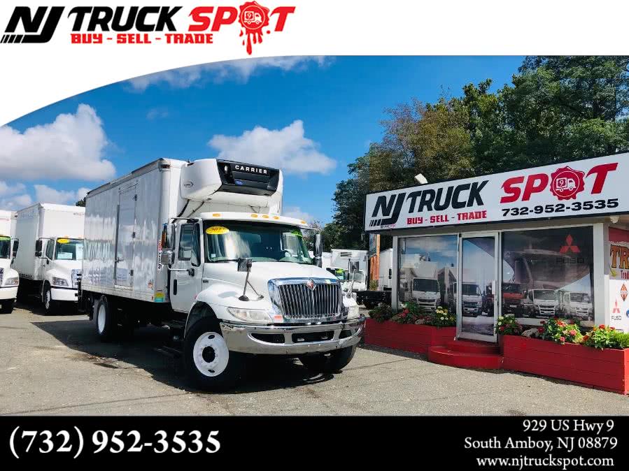 2011 INTERNATIONAL 4300 18FT SELF CONTAINED REEFER + TUCK AWAY LIFT, available for sale in South Amboy, New Jersey | NJ Truck Spot. South Amboy, New Jersey