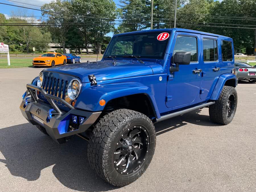 2013 Jeep Wrangler Unlimited 4WD 4dr Moab *Ltd Avail*, available for sale in South Windsor, Connecticut | Mike And Tony Auto Sales, Inc. South Windsor, Connecticut