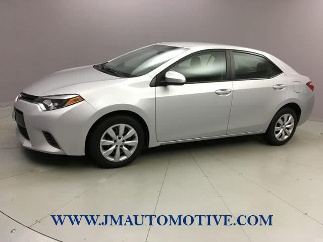 2016 Toyota Corolla 4dr Sdn CVT LE, available for sale in Naugatuck, Connecticut | J&M Automotive Sls&Svc LLC. Naugatuck, Connecticut