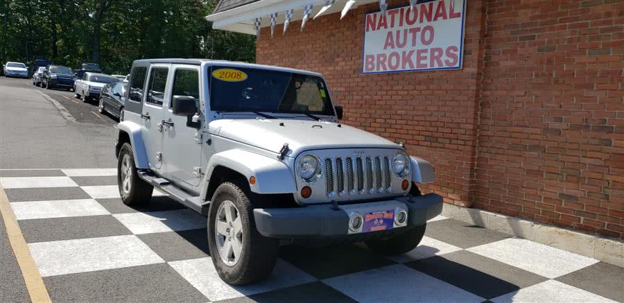 2008 Jeep Wrangler 4WD 4dr Unlimited Sahara, available for sale in Waterbury, Connecticut | National Auto Brokers, Inc.. Waterbury, Connecticut 2008 Jeep Wrangler 4WD 4dr Unlimited Sahara, available for sale in Waterbury, Connecticut | National Auto Brokers, Inc.. Waterbury, Connecticut