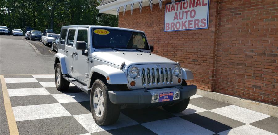 2008 Jeep Wrangler 4WD 4dr Unlimited Sahara, available for sale in Waterbury, Connecticut | National Auto Brokers, Inc.. Waterbury, Connecticut 2008 Jeep Wrangler 4WD 4dr Unlimited Sahara, available for sale in Waterbury, Connecticut | National Auto Brokers, Inc.. Waterbury, Connecticut