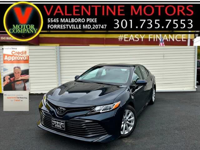 2018 Toyota Camry LE, available for sale in Forestville, Maryland | Valentine Motor Company. Forestville, Maryland