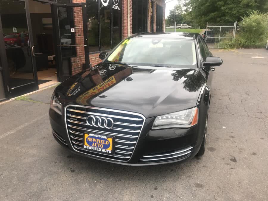 2014 Audi A8 L 4dr Sdn 4.0T, available for sale in Middletown, Connecticut | Newfield Auto Sales. Middletown, Connecticut
