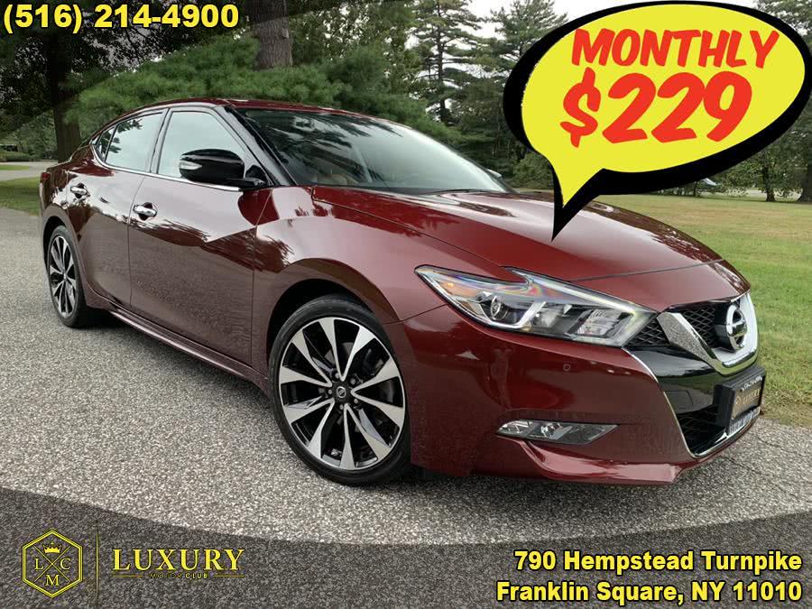 2016 Nissan Maxima 4dr Sdn 3.5 SR, available for sale in Franklin Square, New York | Luxury Motor Club. Franklin Square, New York