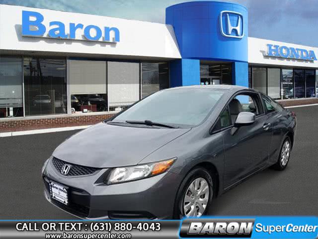 2012 Honda Civic Coupe LX, available for sale in Patchogue, New York | Baron Supercenter. Patchogue, New York