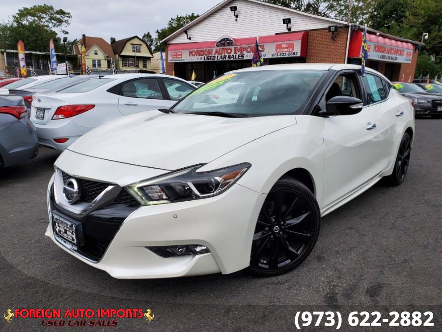 2017 Nissan Maxima SR 3.5L, available for sale in Irvington, New Jersey | Foreign Auto Imports. Irvington, New Jersey
