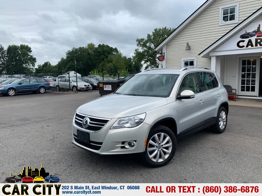 2011 Volkswagen Tiguan 4WD 4dr SEL 4Motion, available for sale in East Windsor, Connecticut | Car City LLC. East Windsor, Connecticut