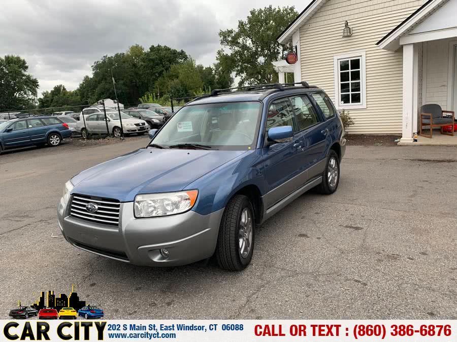 2007 Subaru Forester AWD 4dr H4 AT X L.L. Bean Ed, available for sale in East Windsor, Connecticut | Car City LLC. East Windsor, Connecticut