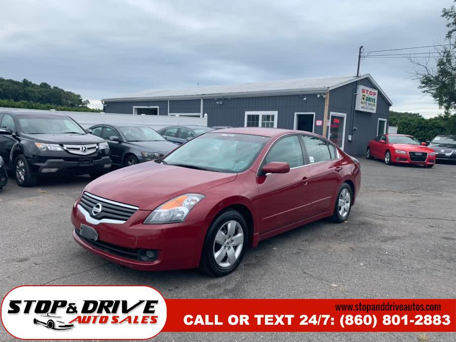 2007 Nissan Altima 4dr Sdn I4 CVT 2.5 S, available for sale in East Windsor, Connecticut | Stop & Drive Auto Sales. East Windsor, Connecticut