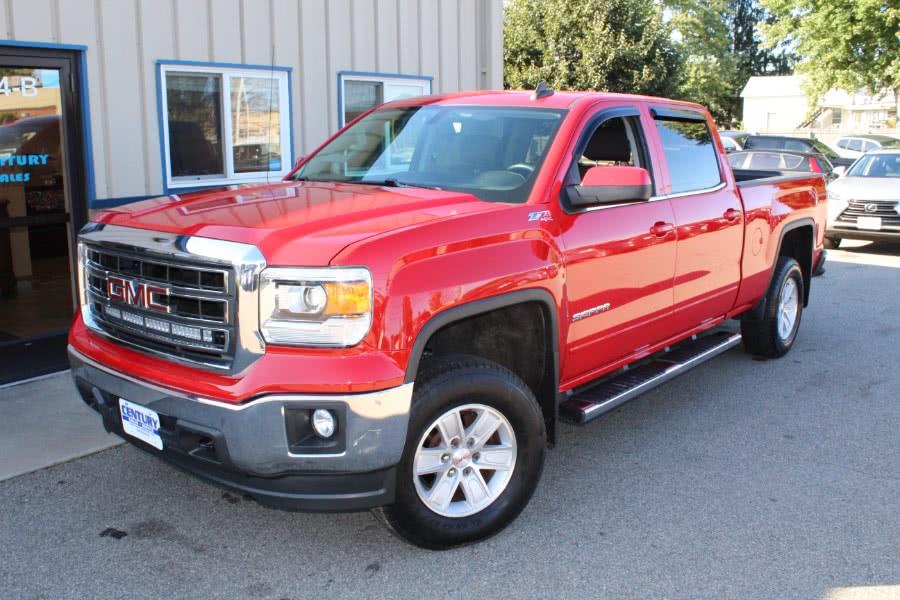 2015 GMC Sierra 1500 4WD Crew Cab 143.5" SLE, available for sale in East Windsor, Connecticut | Century Auto And Truck. East Windsor, Connecticut