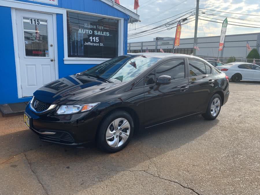 2013 Honda Civic Sdn 4dr Auto LX, available for sale in Stamford, Connecticut | Harbor View Auto Sales LLC. Stamford, Connecticut