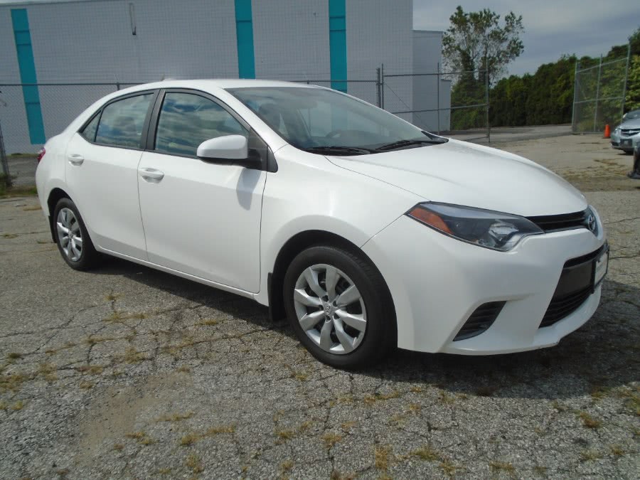 2016 Toyota Corolla 4dr Sdn CVT LE (Natl), available for sale in Milford, Connecticut | Dealertown Auto Wholesalers. Milford, Connecticut